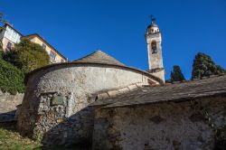 Abside della antica chiesa di Sant'Ilario a Genova in Liguria