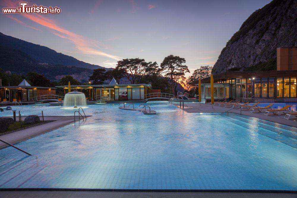 Immagine Il complesso termale di Bains de Lavey in Svizzera, siamo nel Canton Vallese