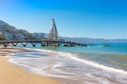 Playa de los muertos il celebre lido di Puerto Vallarta (Messico)