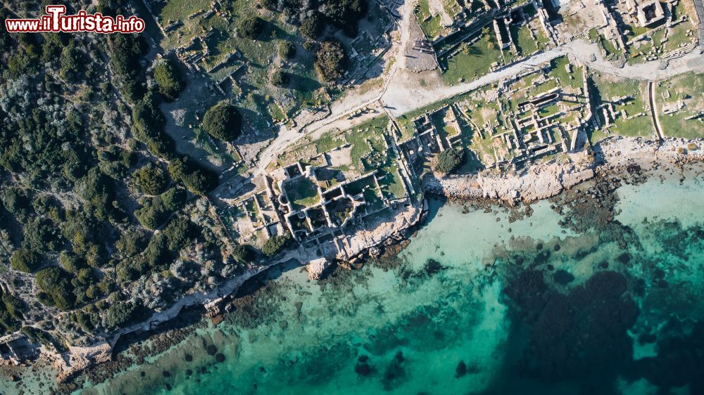 Immagine Le rovine sul mare di Tharros, città fondata tra l’VIII e il VII secolo a.C. dai Fenici. Siamo a San Giovanni di Sinis, nel Comune di Cabras (Sardegna) - foto Giulio Rossi