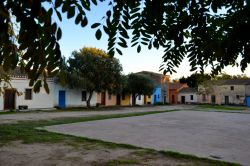 Il borgo di San Salvatore di Sinis, frazione di Cabras, in provincia di Oristano.
