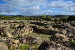 L'area archeologica di Su Nuraxi a Barumini (provincia del Sud Sardegna), dichiarata Patrimonio dell'Umanita dall'UNESCO.
