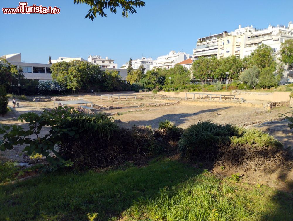 Immagine Ciò che resta dall'antico Liceo di Aristotele, fondato nel 335 a.C. ad Atene (Grecia).