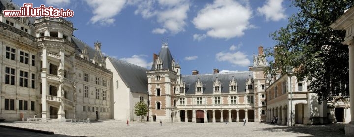 Le ali costruite da Francesco I e Luigi XII al Castello di Blois
