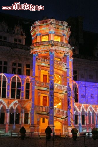 Lo spettacolo delle luci al Castello di Blois