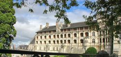 La facciata delle Logge al Castello di Blois