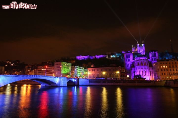 Festa delle Luci di Lione: il quais de Saone (Precedente edizione)