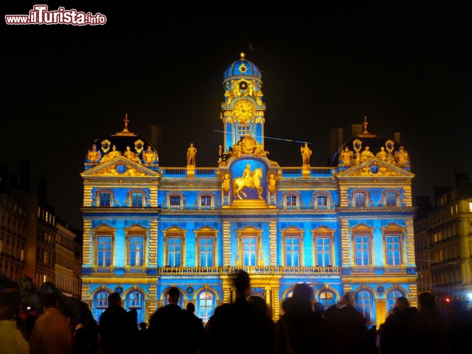 Hotel de Ville a Lione per il festival luci  (Precedente edizione)