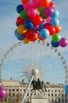 Place Bellecour, Luigi XIV e la ruota panoramica ...