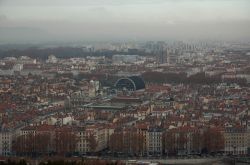 Opra e Hotel de Ville visti dal Fourviere