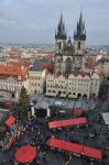 I Mercatini di Natale in piazza a Praga, visti ...