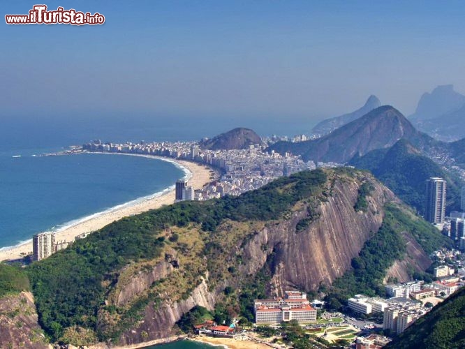 Immagine La spiaggia di Copacabana a Rio de Janeiro