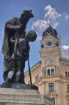 La fontana di Josefbrunnen nel Graben