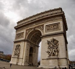 l'Arco di trionfo (Arc de Triomphe de l'�toile): ...