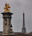 La Torre Eiffel dal ponte di Alessandro III: ...