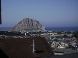 Morro Rock veduta da casa