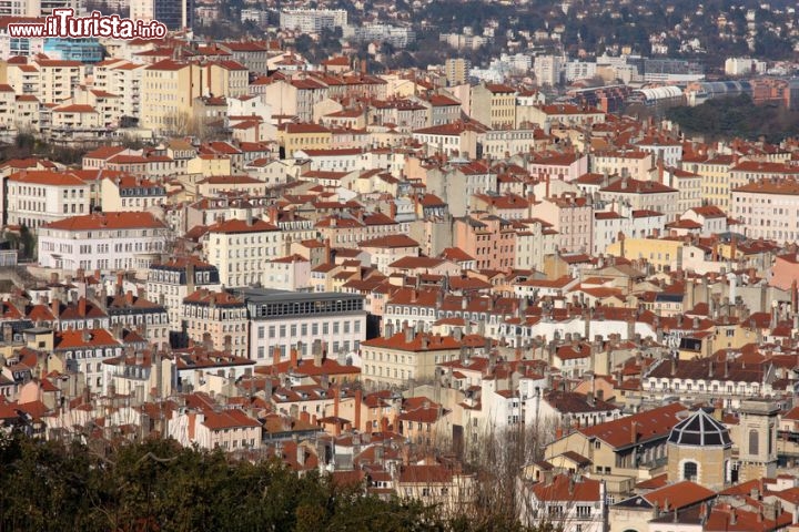 Immagine Vista di Lione dal quartiere della Croix Rousse