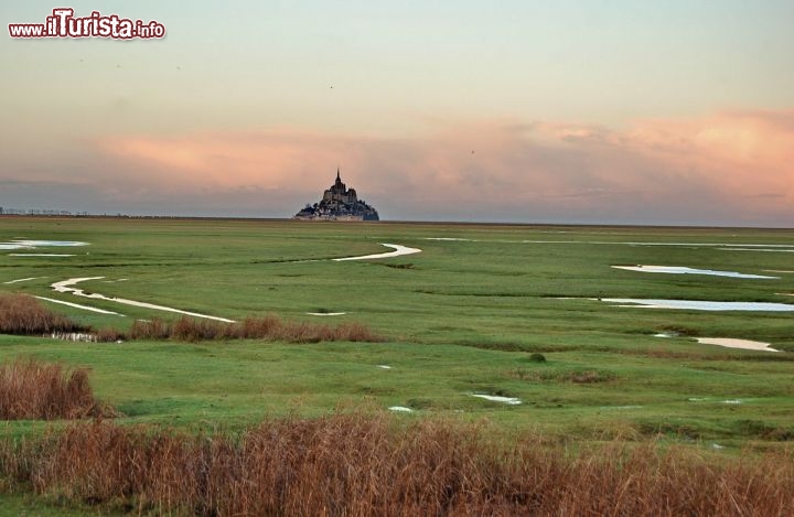 Avvicinamento a Mont Saint michel