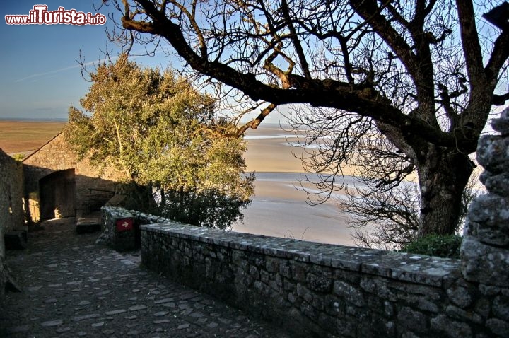 Scendendo dalla visita della Abbazia di Monte San Michele 