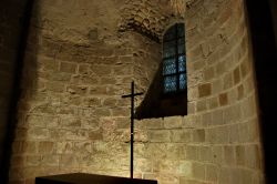 Cappella dentro abbazia mont saint michel