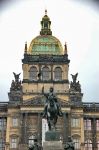 San Venceslao e il Museo Nazionale di Praga