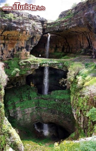 Cascate delle gole di Baatara, Libano -  Tra le montagne e le foreste di cedri libanesi le cascate più spettacolari del medioriente
