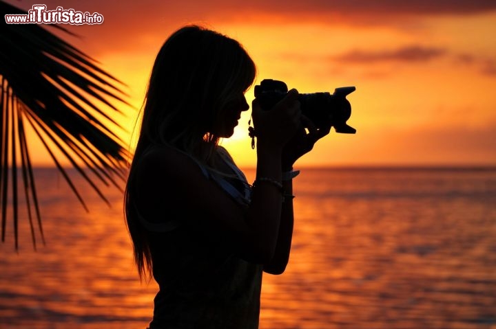 Fotografare il tramonto a Mauritius
