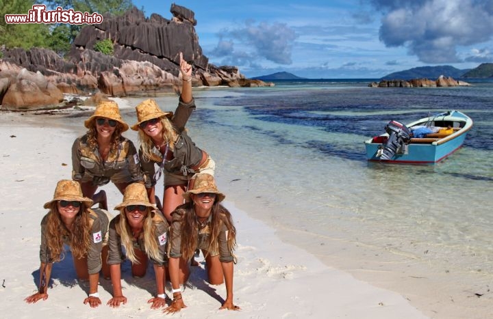 Le Ragazze di Donnavventura sull'isola di Aldabra  - copyright Donnavventura