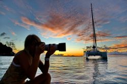 Un magico tramonto alle Seychelles  - copyright ...