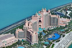 Veduta aerea dell'hotel Atlantis
