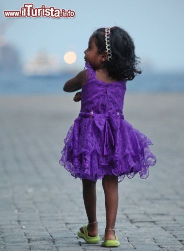 Una Bambina maldiviana