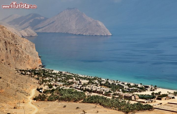 Penisola di Musandam: la Zighy Bay vista dall'alto