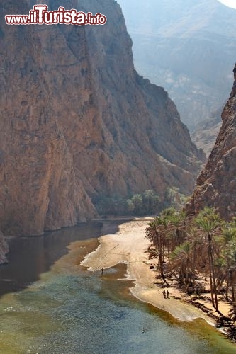 Un Wadi nell'Oman