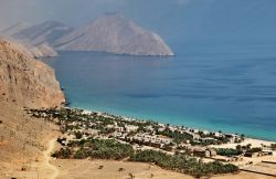 Penisola di Musandam: la Zighy Bay vista dall'alto ...