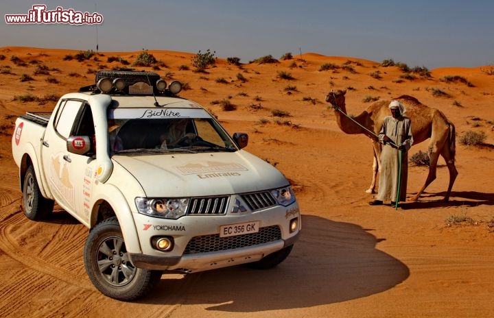 Pick up nel deserto presso Ajman