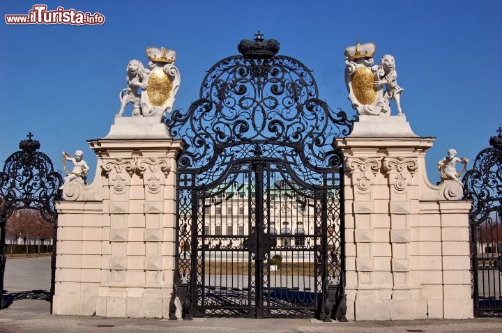 Immagine Ingresso del palazzo del Belvedere superiore