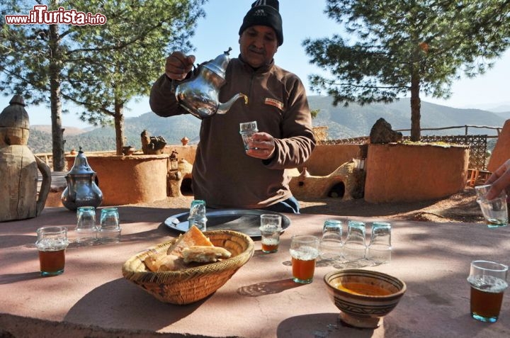 Il te il pane e l'olio a Terres d'Amanar