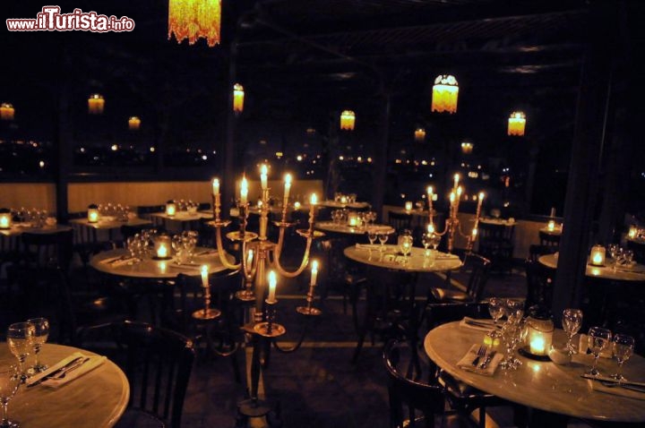La terrazza del ristorante Salama a Marrakech