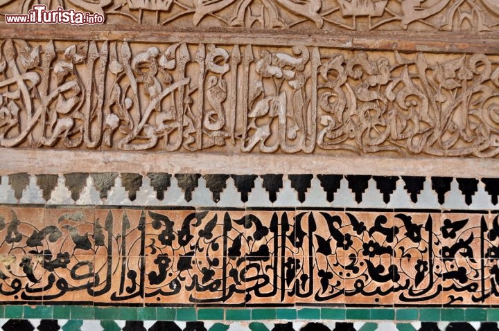 Calligrafia araba a Marrakech