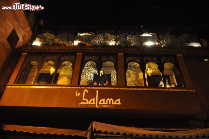 Il ristorante salama di Marrakech
