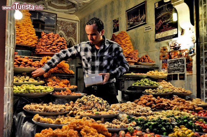 Pasticceria marocchina a Marrakech