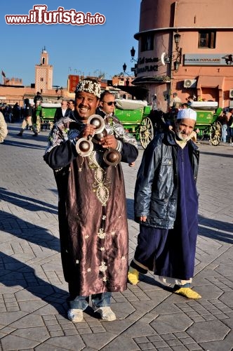 Spettacolo a Jemaa el Fna