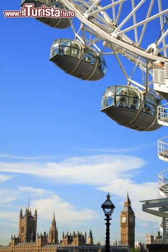 Immagine Dettaglio ruota panoramica di Londra