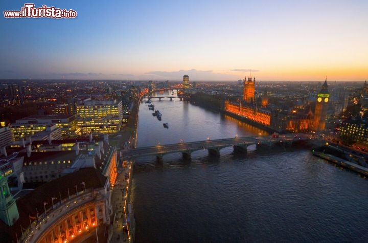 Immagine Londra vista aerea London Eye