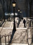 Escaliers a Montmartre: scale e gradini