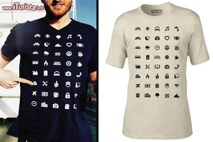 Iconspeak, la T-shirt che ti aiuta a comunicare in viaggio - Come fare a comunicare quando ci si reca in un paese straniero di cui non si conosce la lingua? Solitamente si ricorre ai gesti, inscenando spesso siparietti tragicomici. Da oggi però sarà possibile ovviare al problema grazie a un’invenzione che ha del geniale. Si chiama Iconspeak T-shirt ed è una degli ultimi arrivati nell’universo infinito dell’industria dei gadget. Di cosa si tratta? Di una maglietta in grado di farci comunicare tramite un linguaggio universale, comprensibile ovunque e da chiunque.

Su questa maglietta sono infatti stampati una quarantina di simboli: in questo modo, il viaggiatore che non conosce la lingua del paese in cui si reca può indicare al suo interlocutore l’icona corrispondente a ciò che vuole comunicare e il gioco è fatto

Dietro l’invenzione di questa innovativa t-shirt c’è un gruppo di svizzeri che ha dato vita alla compagnia Iconspeak. L’ispirazione per la creazione di questa giovane azienda è arrivata ai suoi fondatori nel 2013, quando durante un viaggio in moto attraverso le strade del Vietnam uno di loro ha subito un guasto al veicolo. Si trattava di George Horn, cofondatore di Iconspeak, che dopo essere stato abbandonato dalla moto si è ritrovato insieme ai suoi due futuri soci in un paesino sperduto in cui nessuno parlava inglese. Come fare, a quel punto, per farsi indicare un meccanico nelle vicinanze? L’unico modo in cui l’uomo ha potuto comunicare è stato tracciando dei simboli su un foglio di carta, in maniera tale da far comprendere agli interlocutori di cosa avesse bisogno.

Questa esperienza ha fatto riflettere i tre amici su quanto sarebbe stato bello avere a disposizione una lingua universale comprensibile da tutti in ogni angolo del mondo: ecco da dove nasce l’idea alla base di Iconspeak. La startup, oltre alle magliette, ha messo a punto una serie di gadget che sfrutta proprio un tipo di linguaggio del genere: quello dei simboli, stampati sulle magliette e sugli altri oggetti della collezione. Toilette, autobus, aereo, hotel: sono solo alcune delle icone indicate su Iconspeak T-shirt e sul resto dei gadget made in Svizzera: l’essenziale per chi si trova in viaggio e vuole comunicare richieste e necessità. Sito ufficiale. 