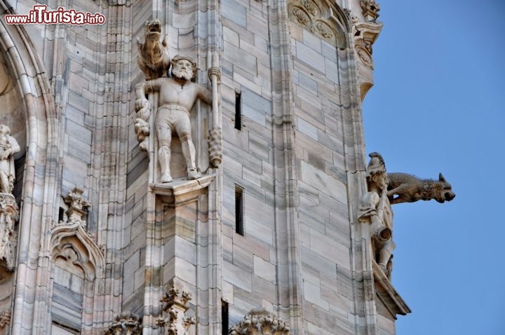 Dettaglio abside Duomo Milano