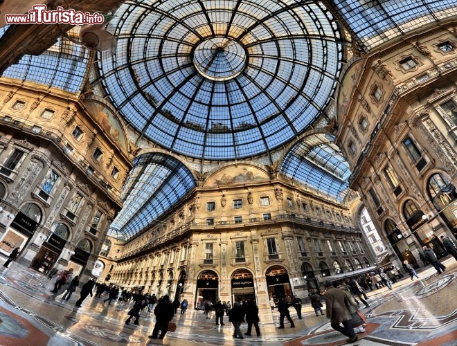 Panorama galleria Milano