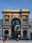 Ingresso Galleria Vittorio Emanuele Milano