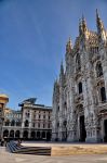 Il Ristorante Cube con il Duomo di Milano